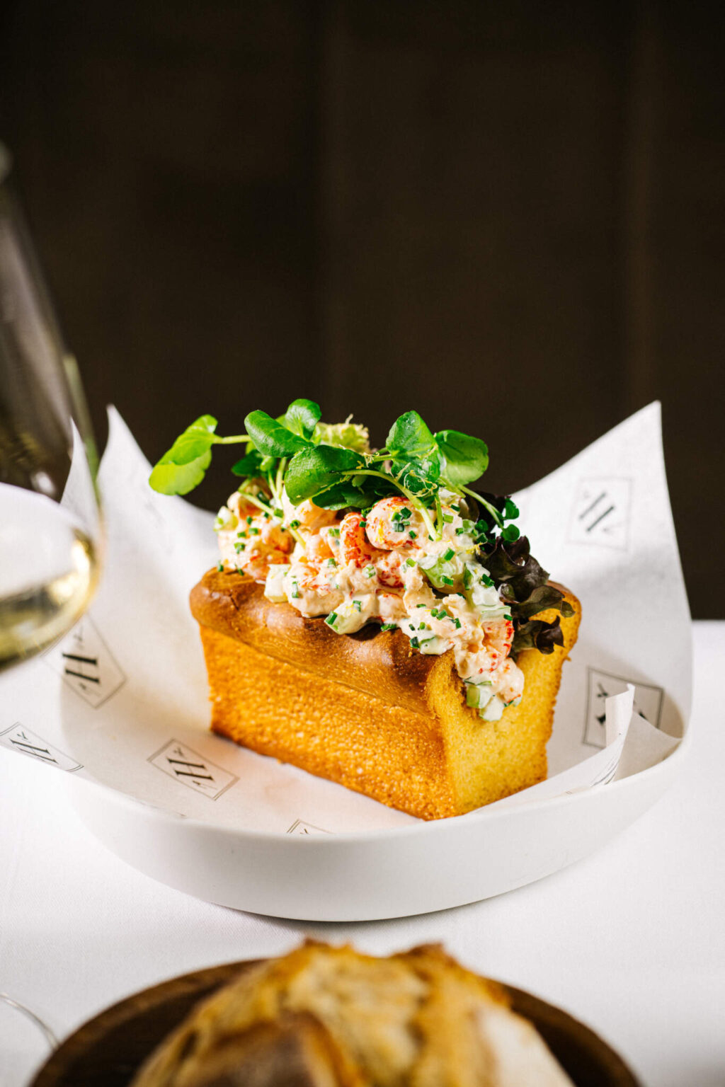 Lobster roll tijdens Sunday Brunch bij Harry’s