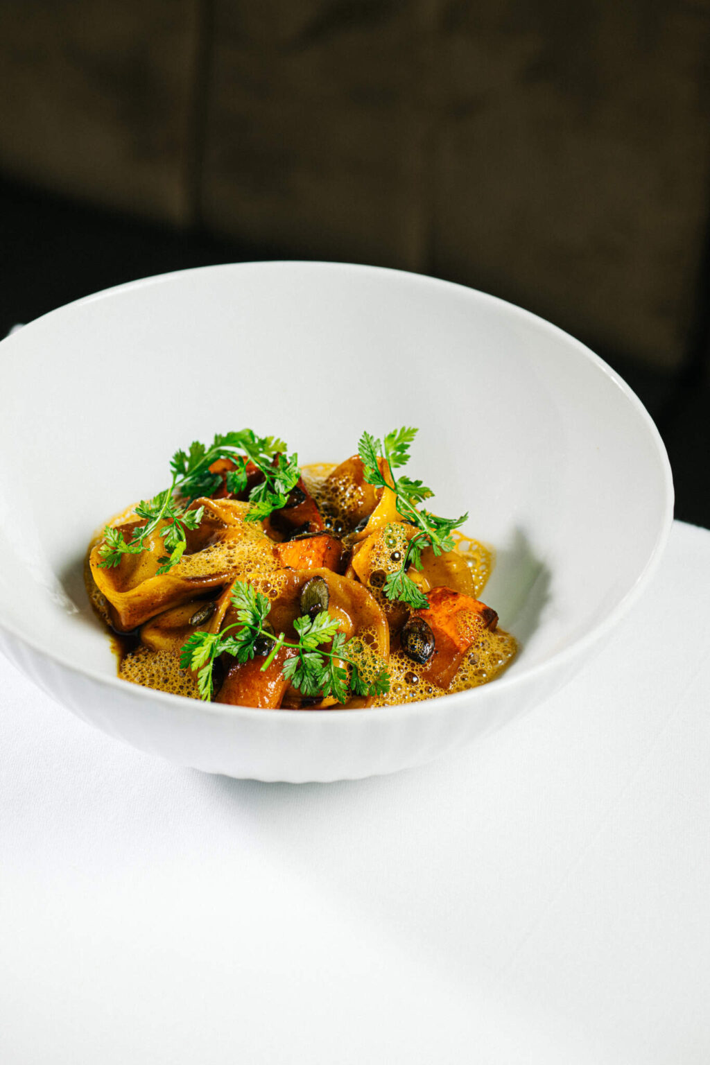 Seasonal pasta at Harry’s Maastricht